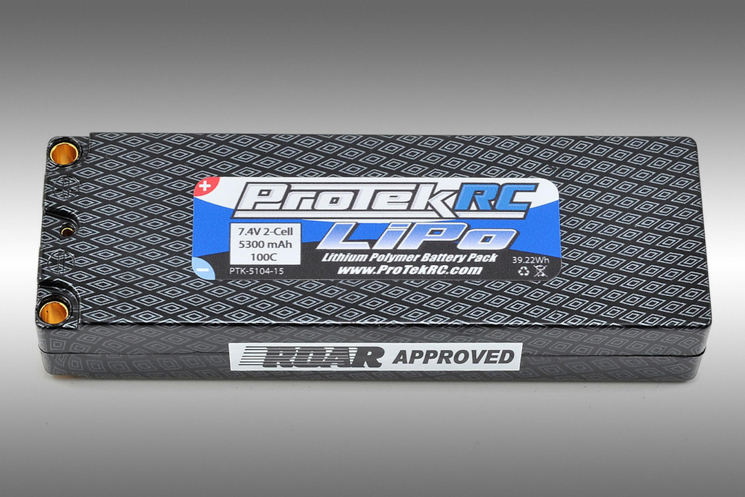 2S 100C Hard Case LiPo Battery Pack w/ LiPo Bag