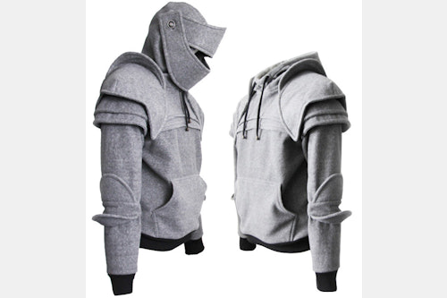 Knight helmet hoodie hotsell