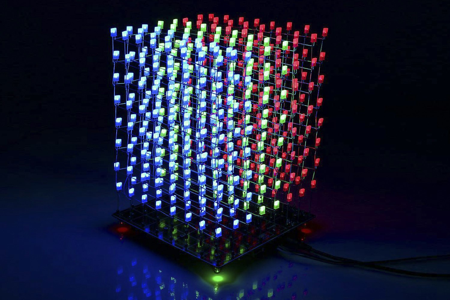 3D LED RGB DIY Light Cube Kit | Dev Kits | Drop