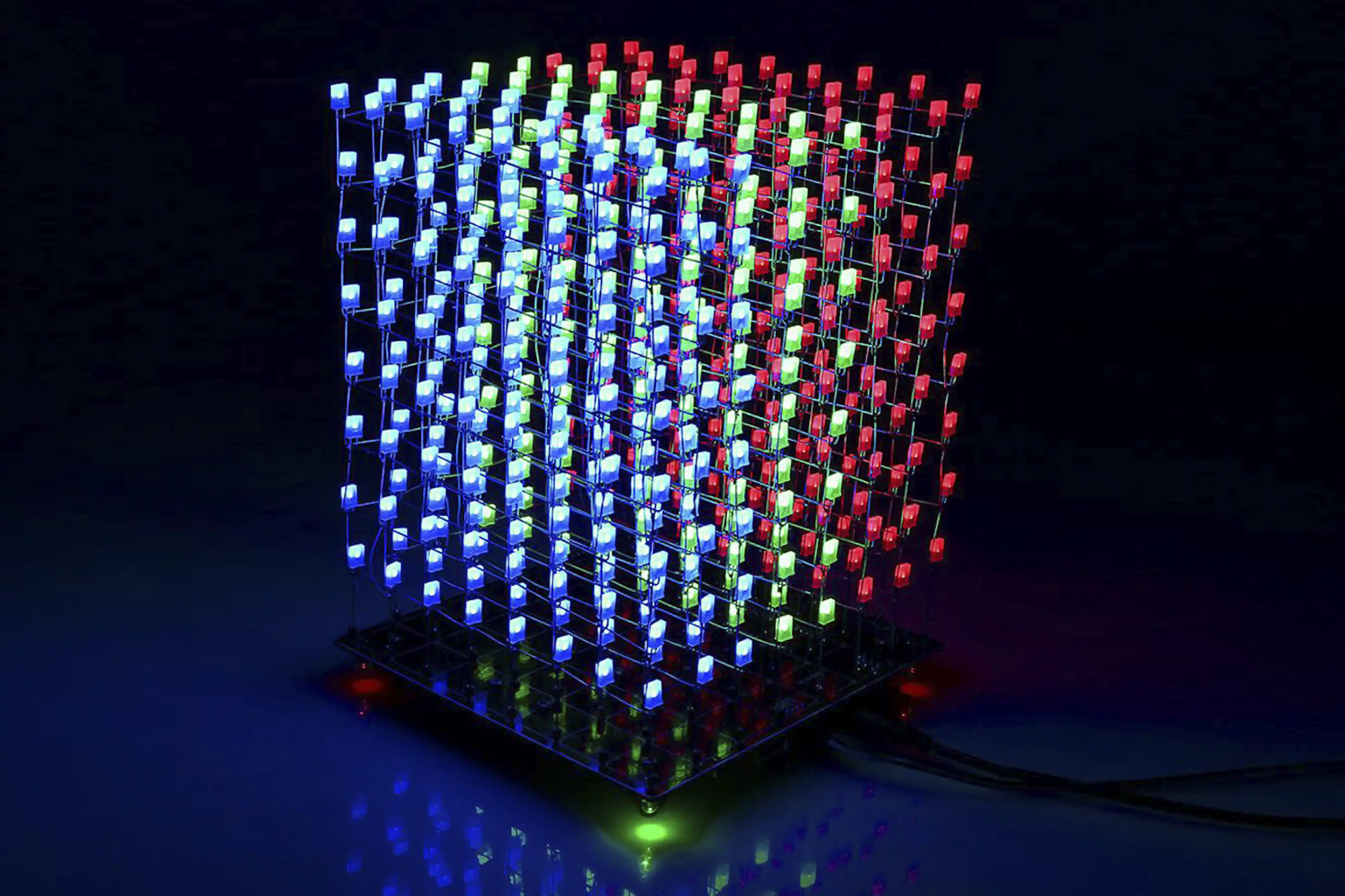3D LED RGB DIY Light Cube Kit | Dev Kits | Drop