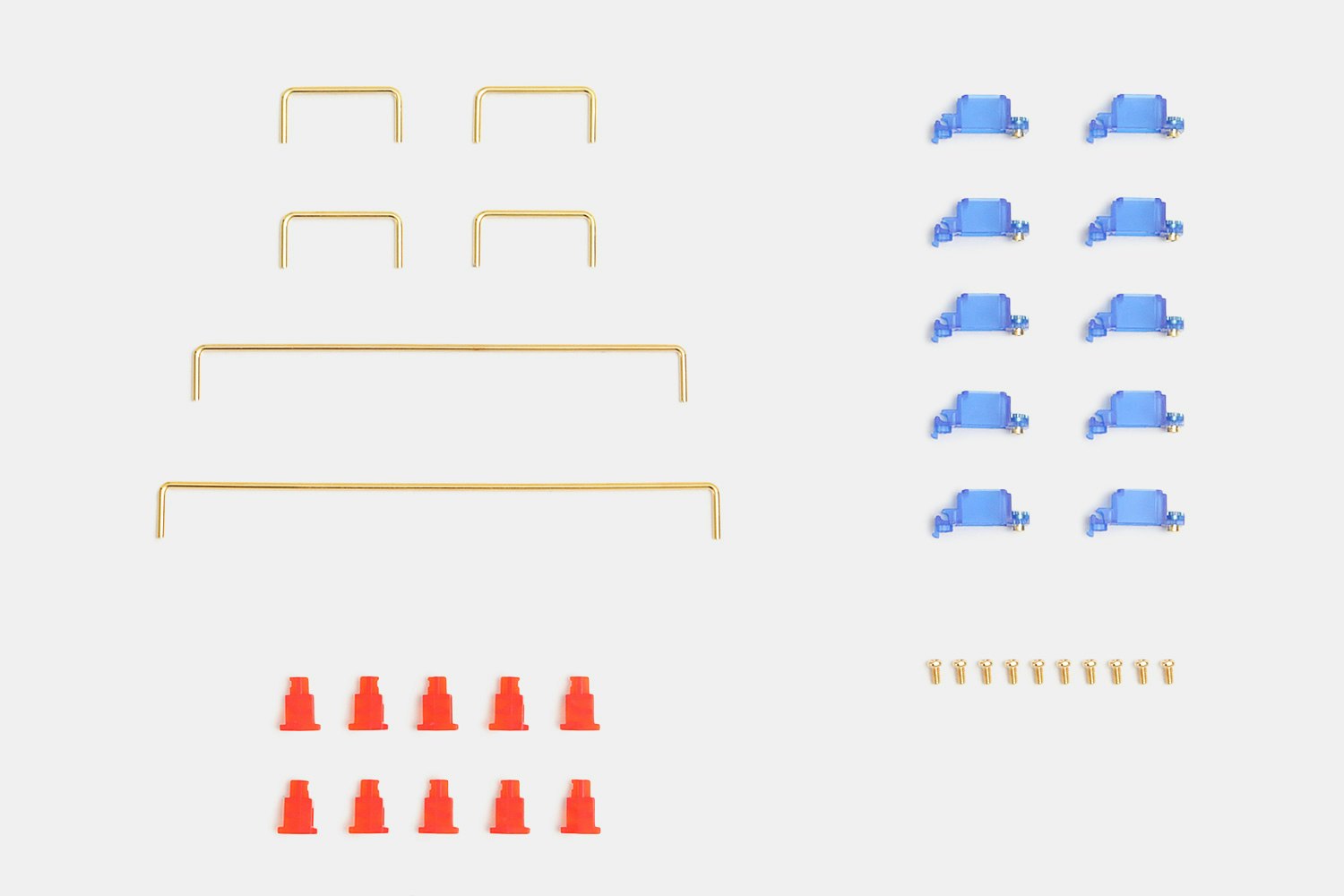 43 Studio RX78 Gold-Plated PCB Screw-In Stabilizers