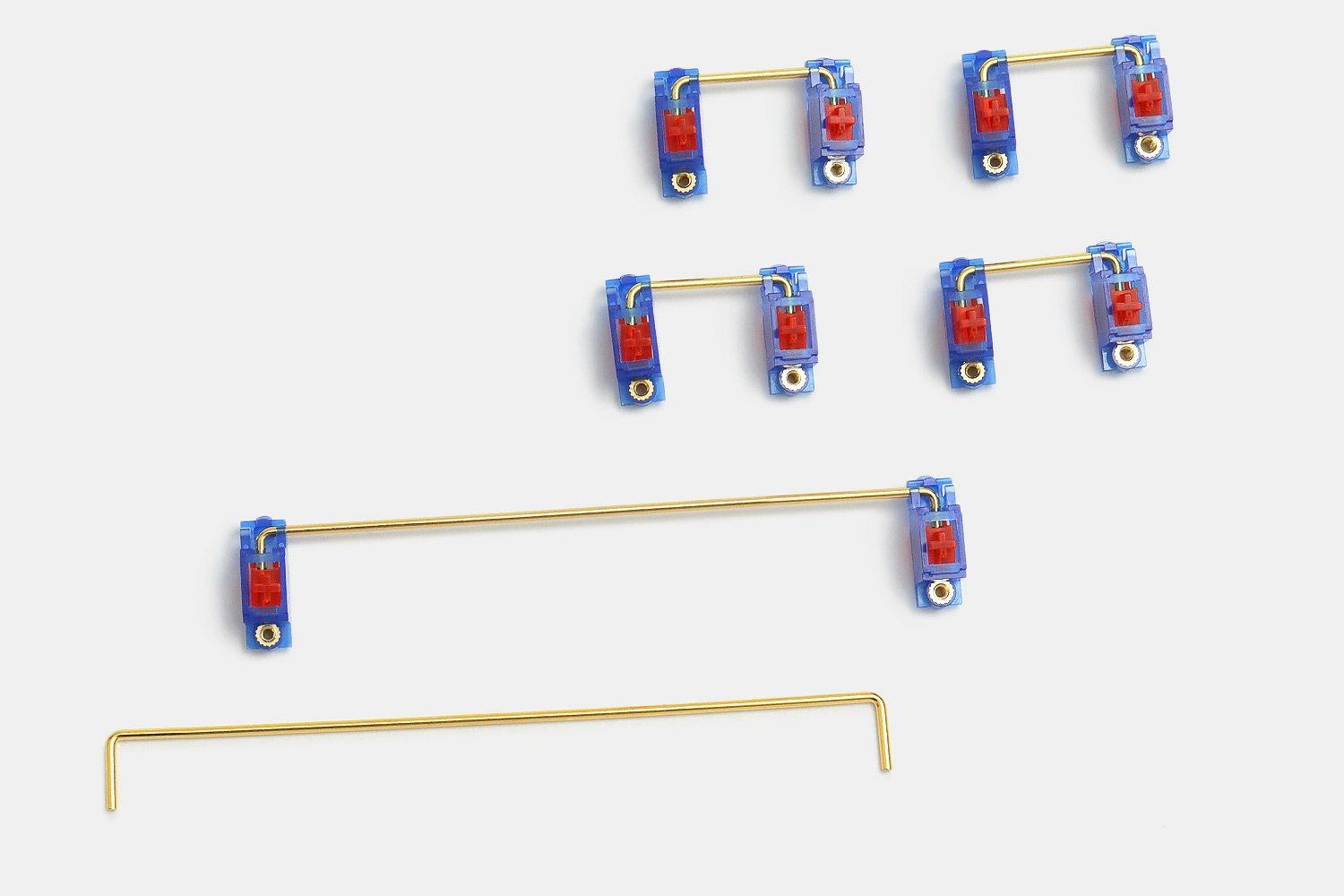 43 Studio RX78 Gold-Plated PCB Screw-In Stabilizers