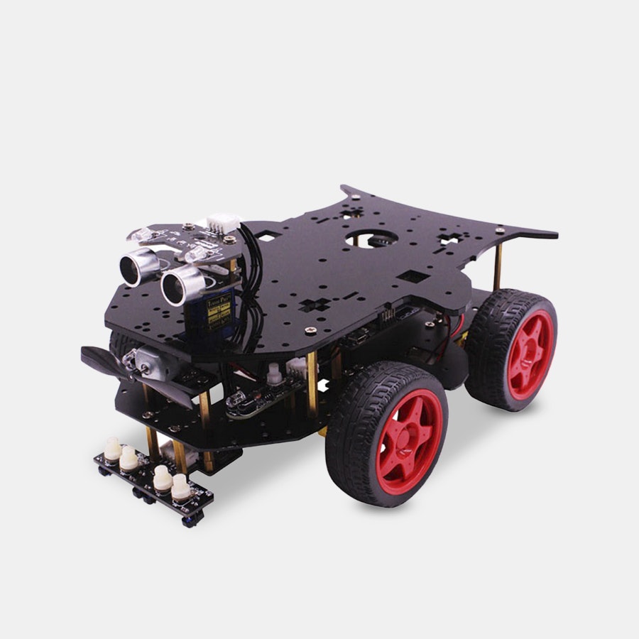 4WD Graphic Programming Robot Kit for Arduino Details | Drop