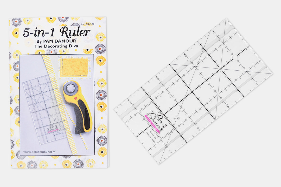 5-in-1 Ruler by Pam Damour