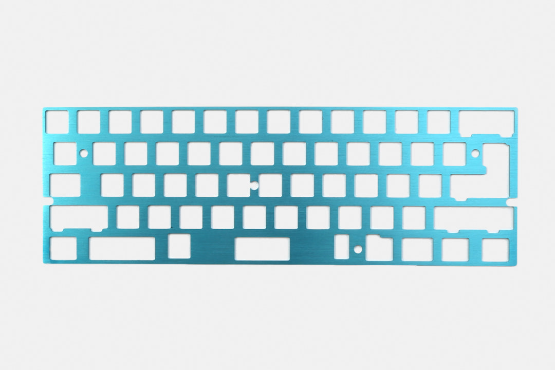 60% Aluminum Mechanical Keyboard Plate