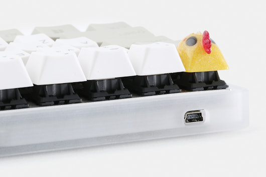 60% Frosted Acrylic Mechanical Keyboard Case