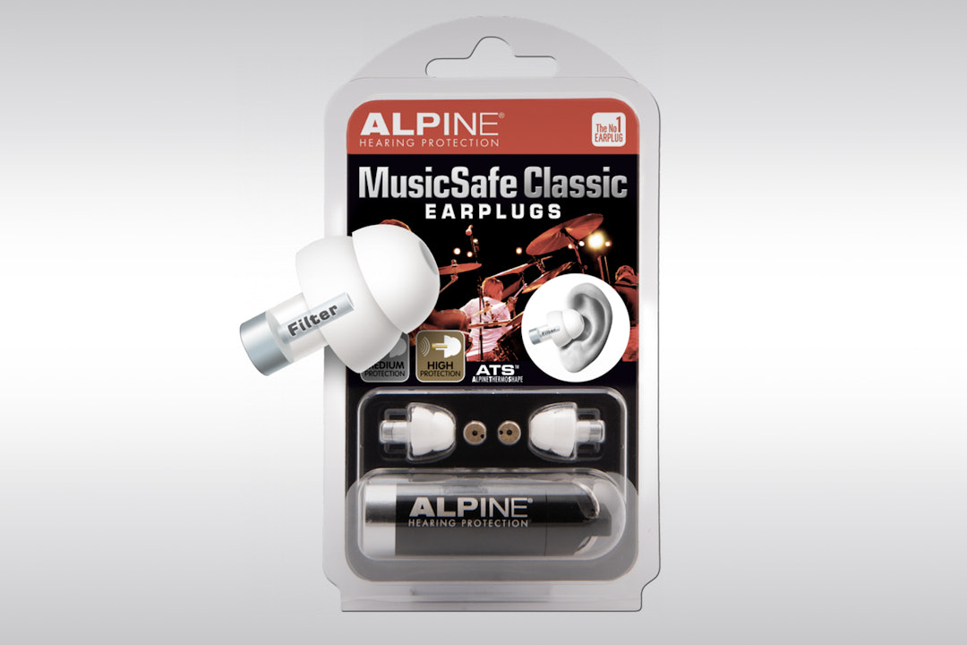 Alpine Hearing Protection MusicSafe Classic Earplugs