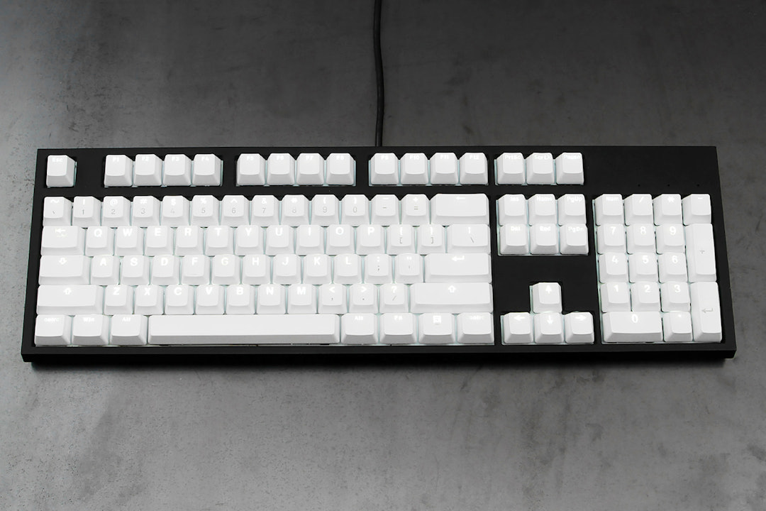 Vortex Backlit Doubleshot PBT Keycaps