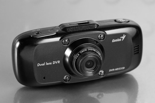 Genius DVR-HD500D Dual Channel Dash Camera