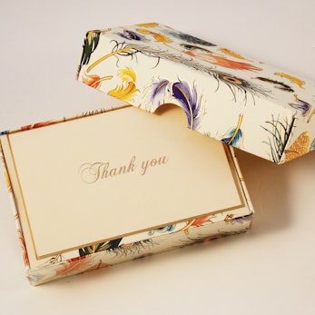 Feathers - Thank You Cards