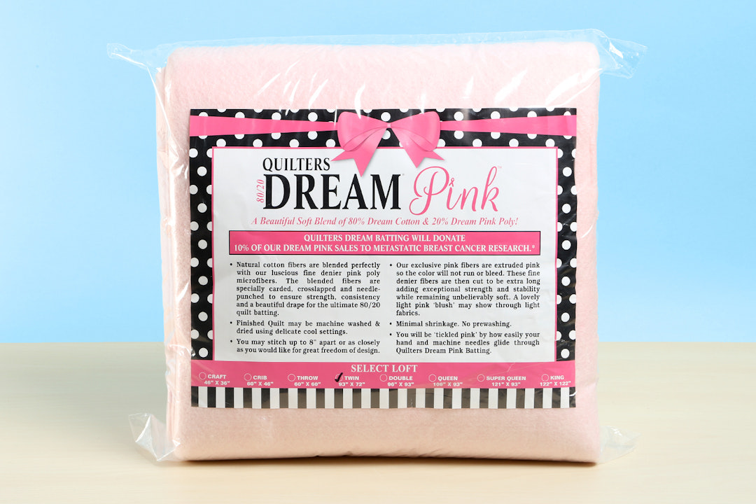 Quilters Dream Pink Batting