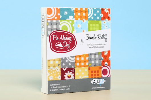 Pie Making Day by Brenda Ratliff Aurifloss Collection