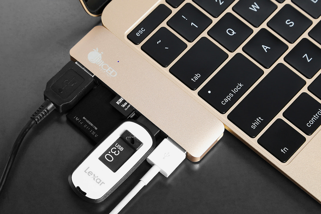 Juiced USB-C 12" Macbook 5 in 1 Adapter