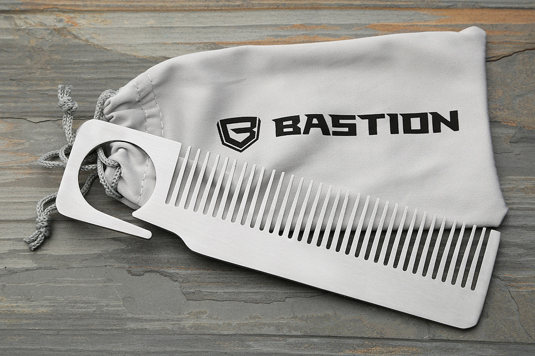 Bastion Gentleman Stainless Steel Comb