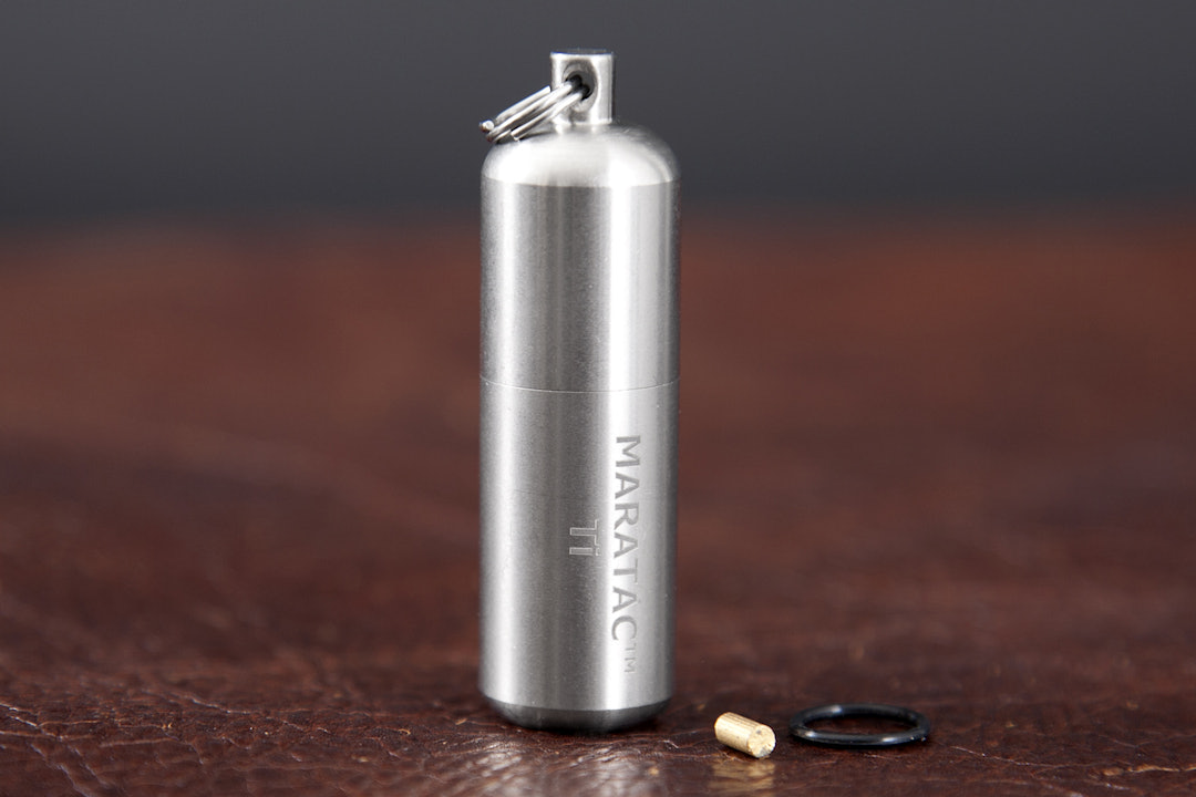 Maratac Large Titanium Peanut Lighter