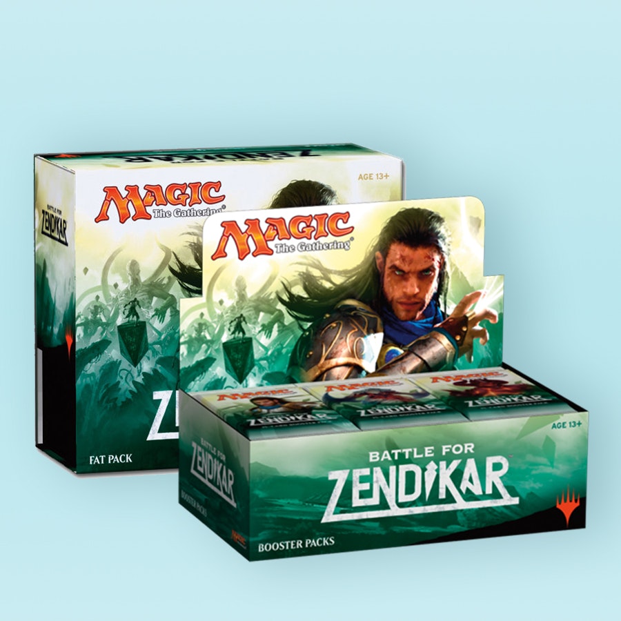 Magic: The Gathering Battle for Zendikar factory Booster Box Fat Pack