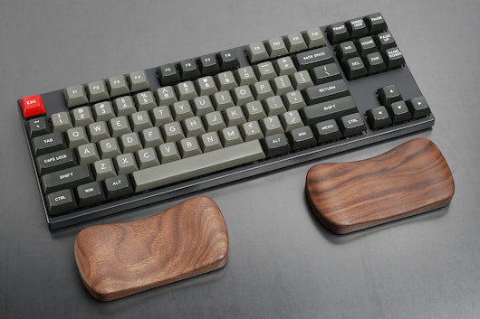 Royal Glam Keyboard and Mouse Wood Rest
