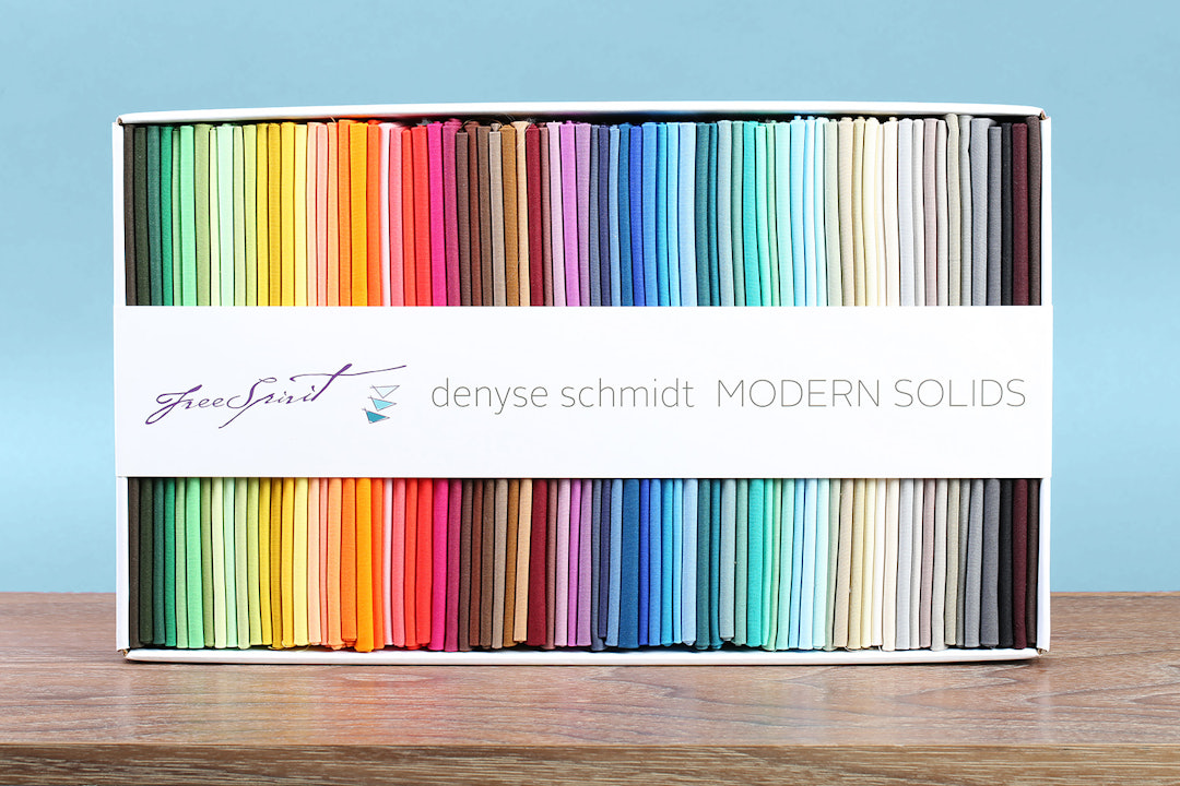 Modern Solids by Denyse Schmidt Fat Quarter Box Set