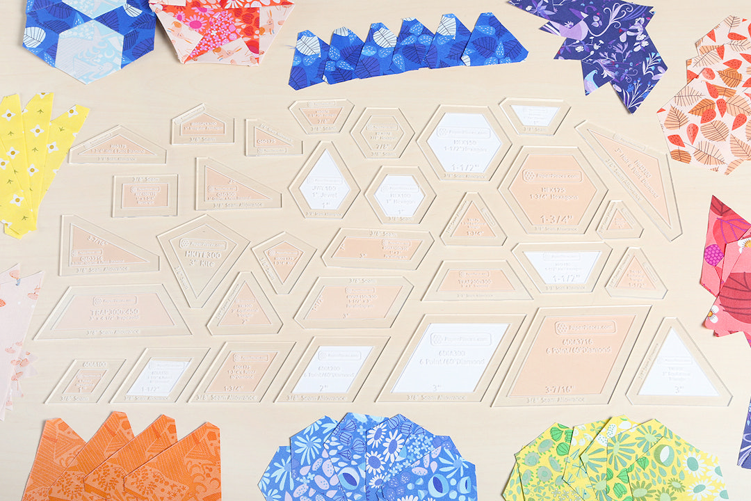 The New Hexagon Paper Piecing Bundle