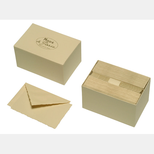 G. Lalo Mode De Paris Boxed Stationery (Set of 2)