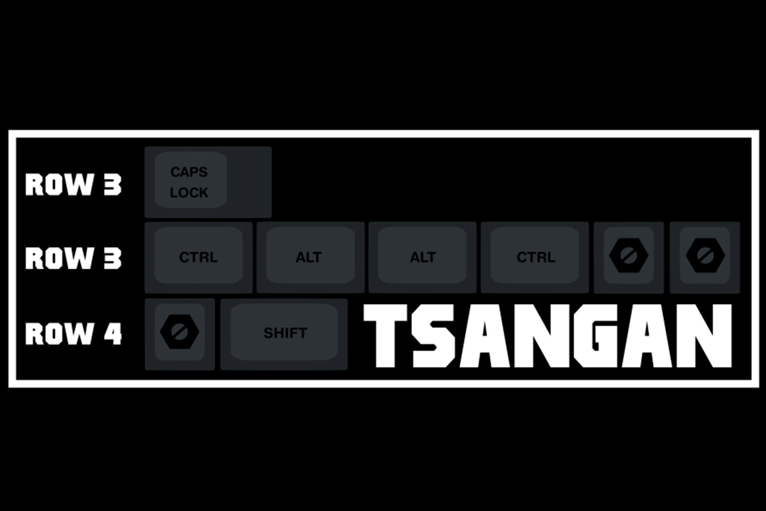 Elemento PBT DCS Keycap Set