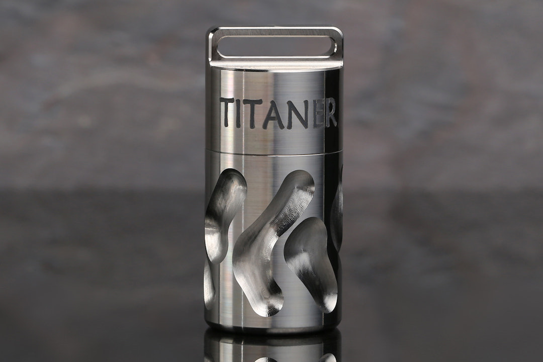 Titaner Silver Machined Capsule