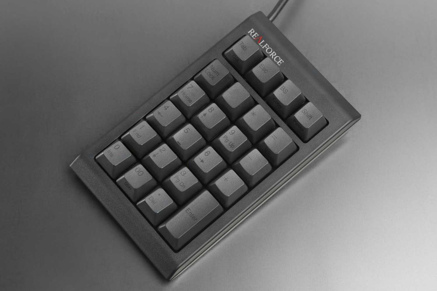 Topre Realforce Numpad with Custom Bingecap