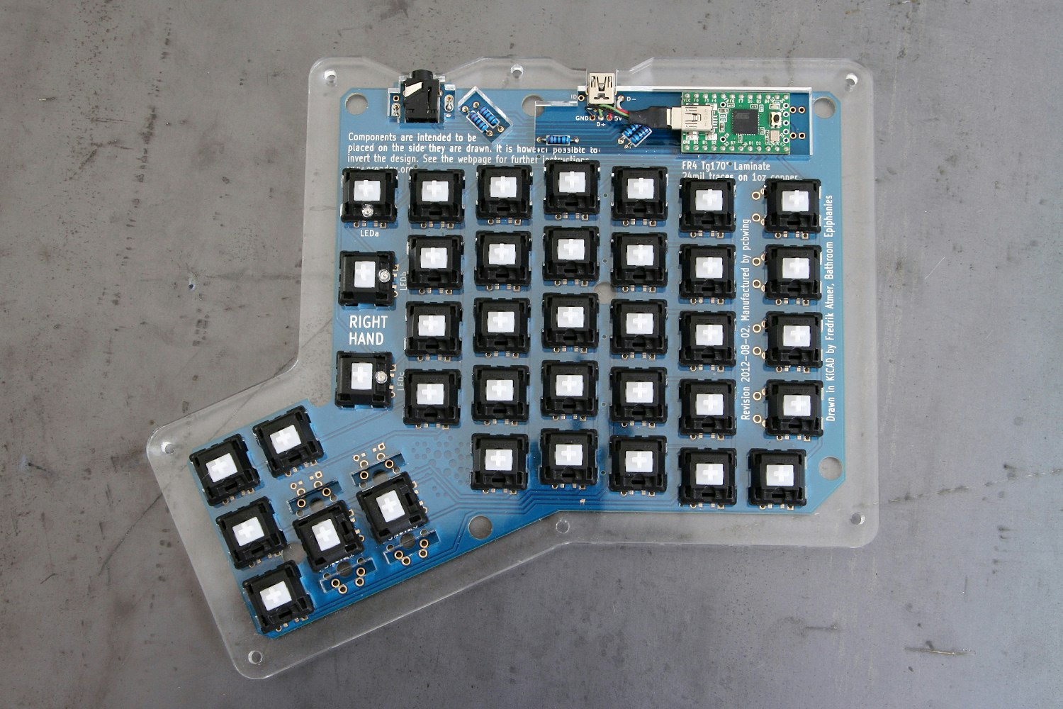 ErgoDox Ergonomic Mechanical Keyboard Kit