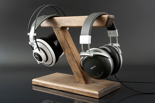 WoodWarmth Headphone Stand