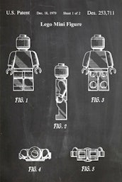 Patent Drawing Prints (2-Pack)