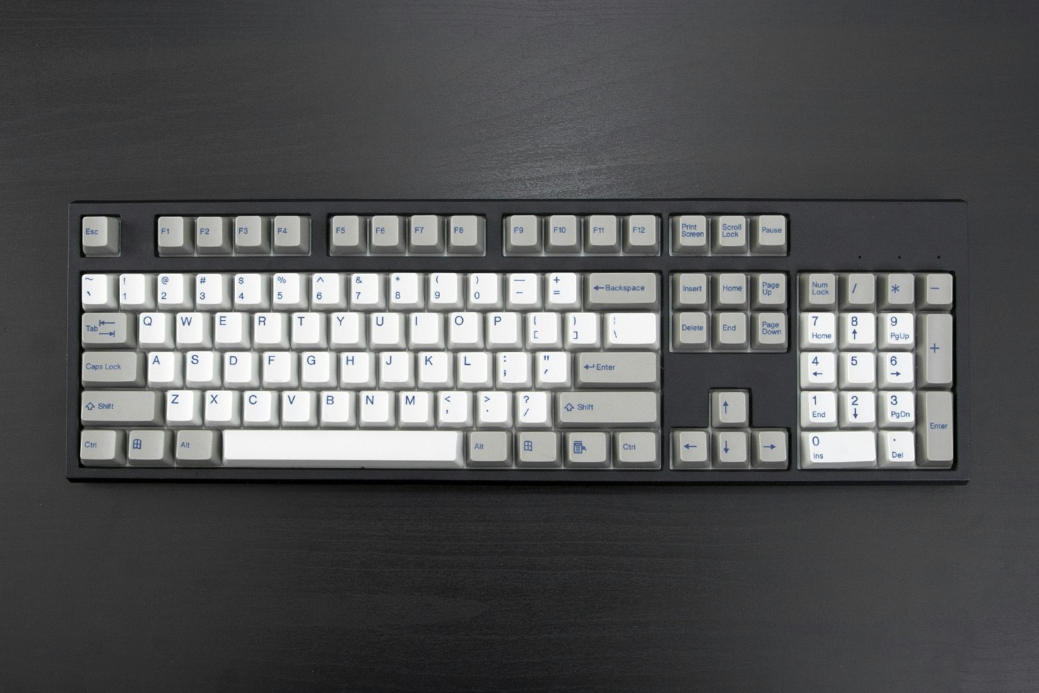 Two Tone Doubleshot ABS Keycaps