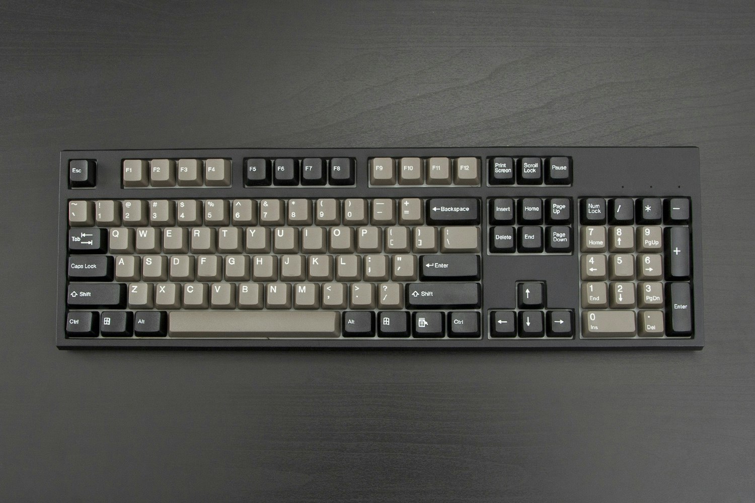 Two Tone Doubleshot ABS Keycaps