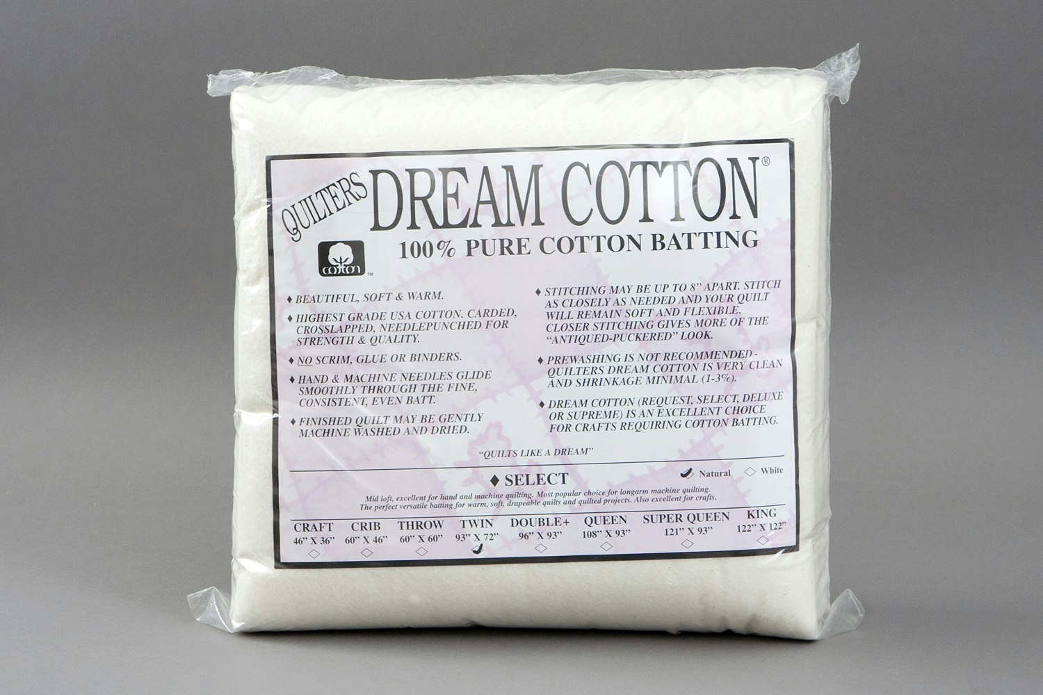 Quilters Dream Batting Sampler