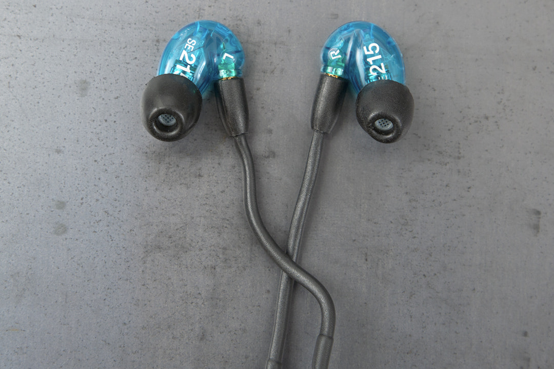 Shure SE215 Blue Earphones LE