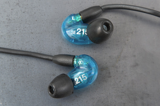 Shure SE215 Blue Earphones LE