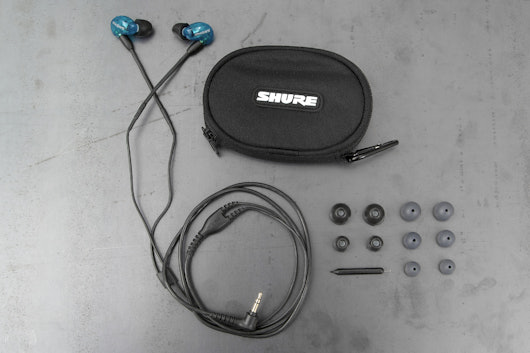 Shure SE215 Blue Earphones LE