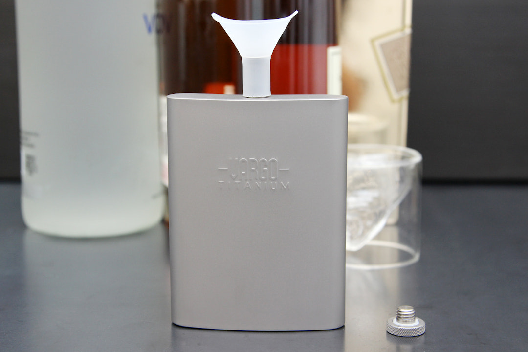 Vargo Titanium Funnel Flask