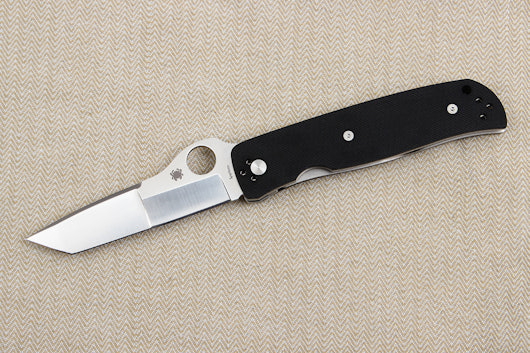 Spyderco Double-Bevel Knife by Bob Terzuola