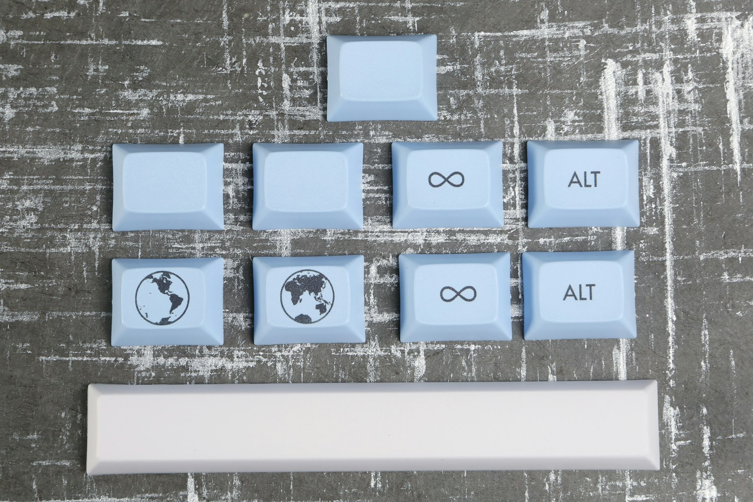 Infinity Cherry MX Dye-Sub Keycap Set