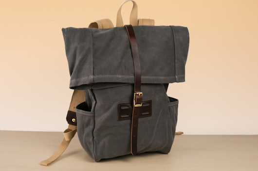Archival Roll Top Backpack