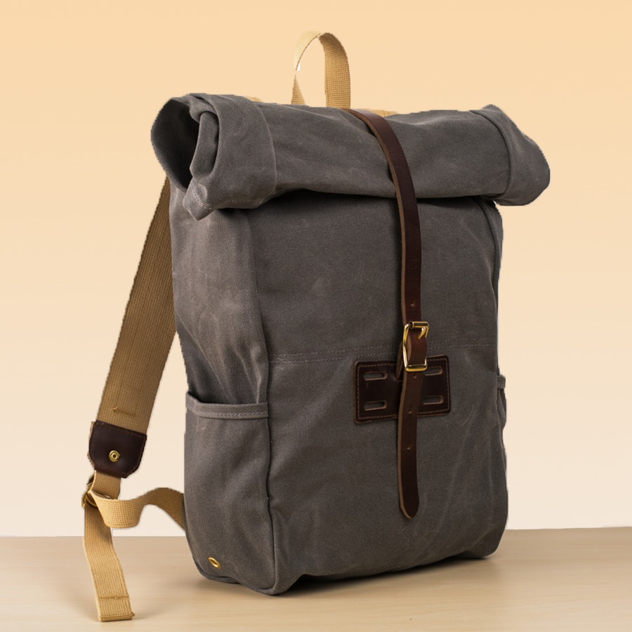 Archival roll sale top backpack