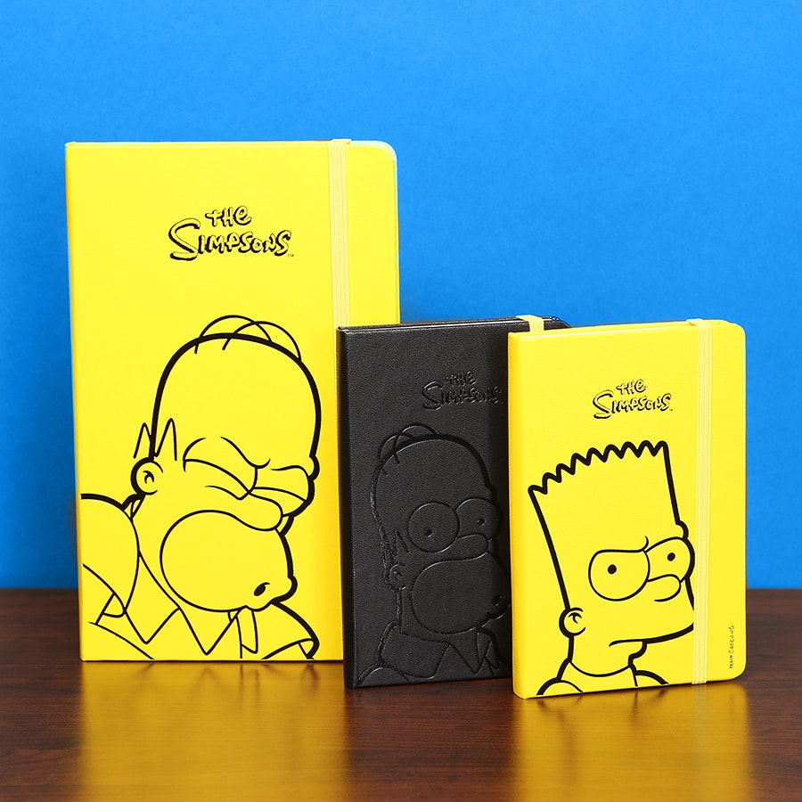 Simpsons Moleskine Notebooks (3Pack) Drop