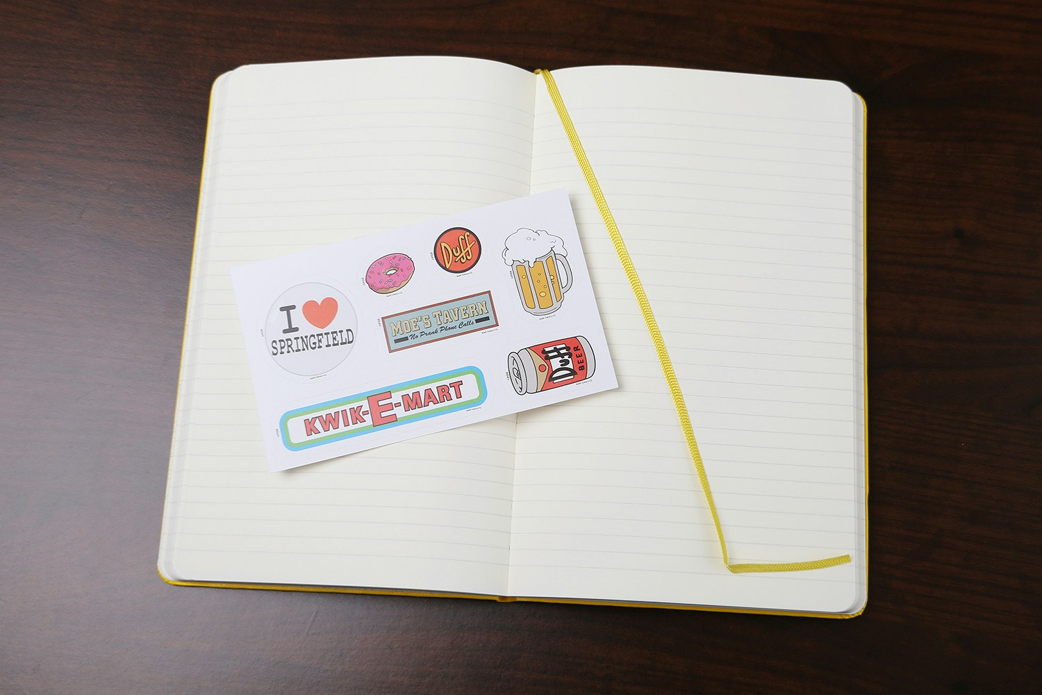 Simpsons Moleskine Notebooks (3Pack) Drop