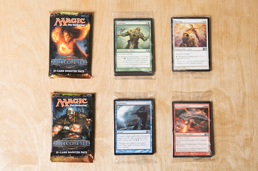 Magic 2014 Booster Battle Pack Display