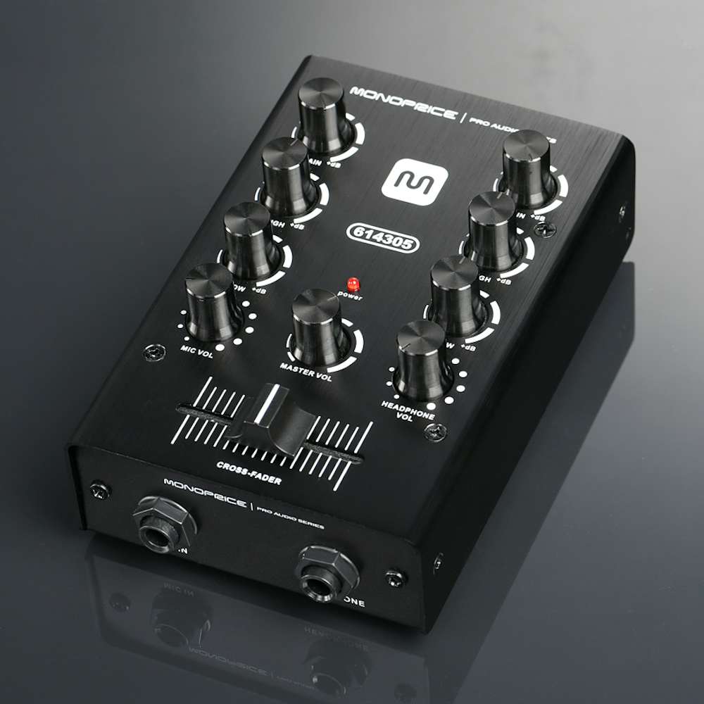 Portable DJ Mixer for Tablets and Smartphones | Drop