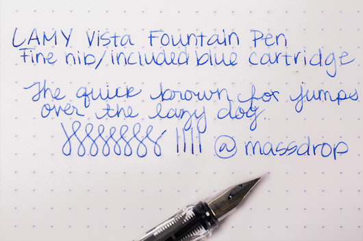 LAMY Vista Fountain Pen (2-Pack)