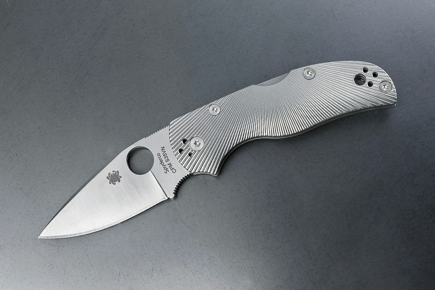 Spyderco Native 5 Fluted Titanium Price & Reviews Massdrop