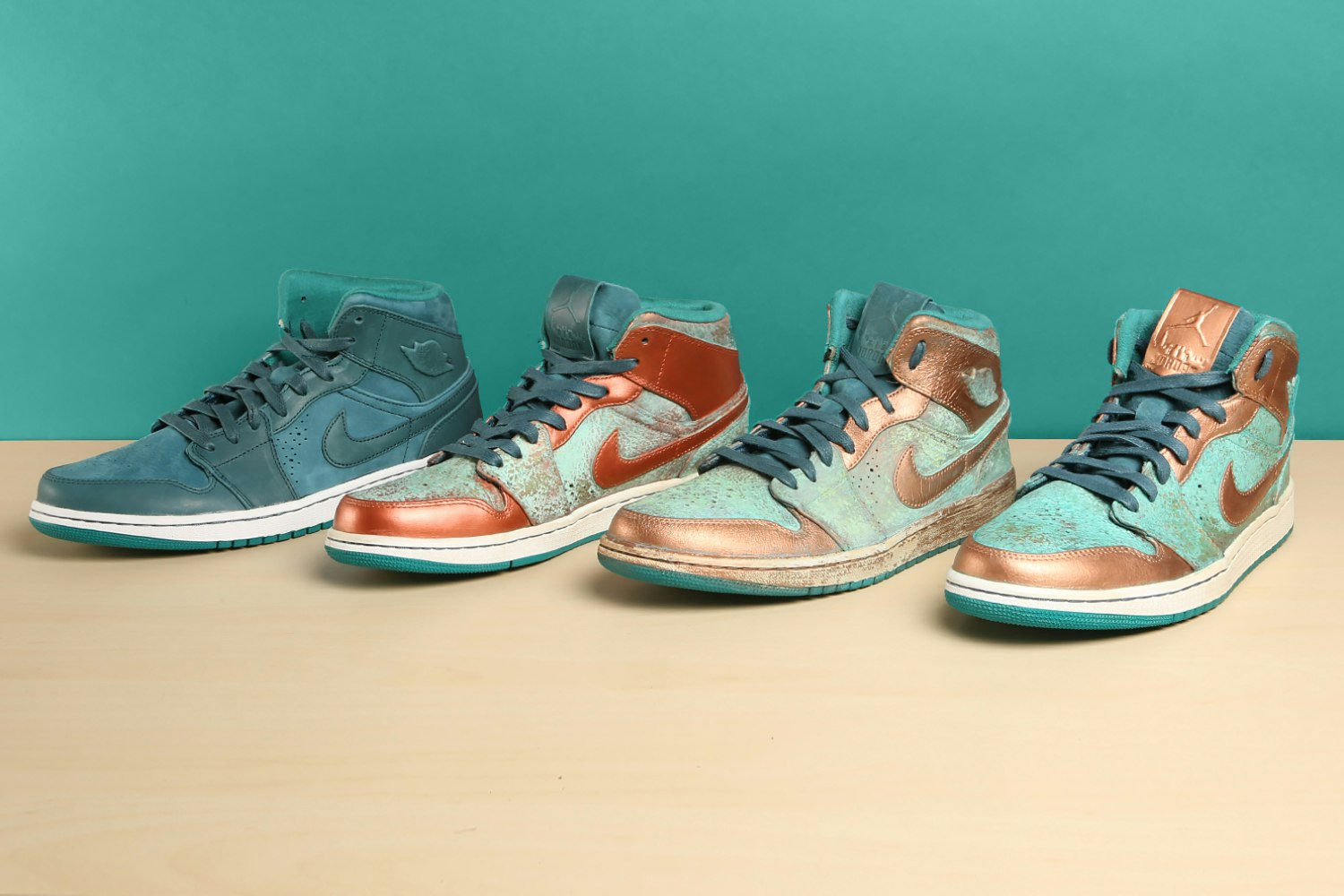 GourmetKickz Air Force 1 / Jordan 1 Patina Pack