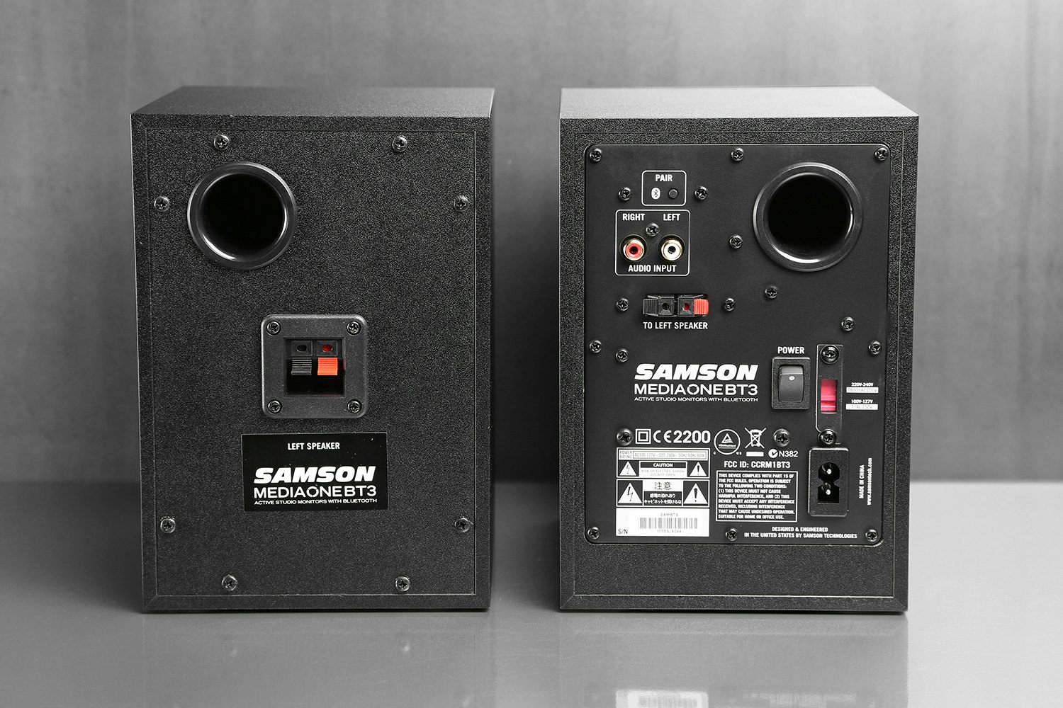 Samson MediaOne BT3 Active Studio Monitors
