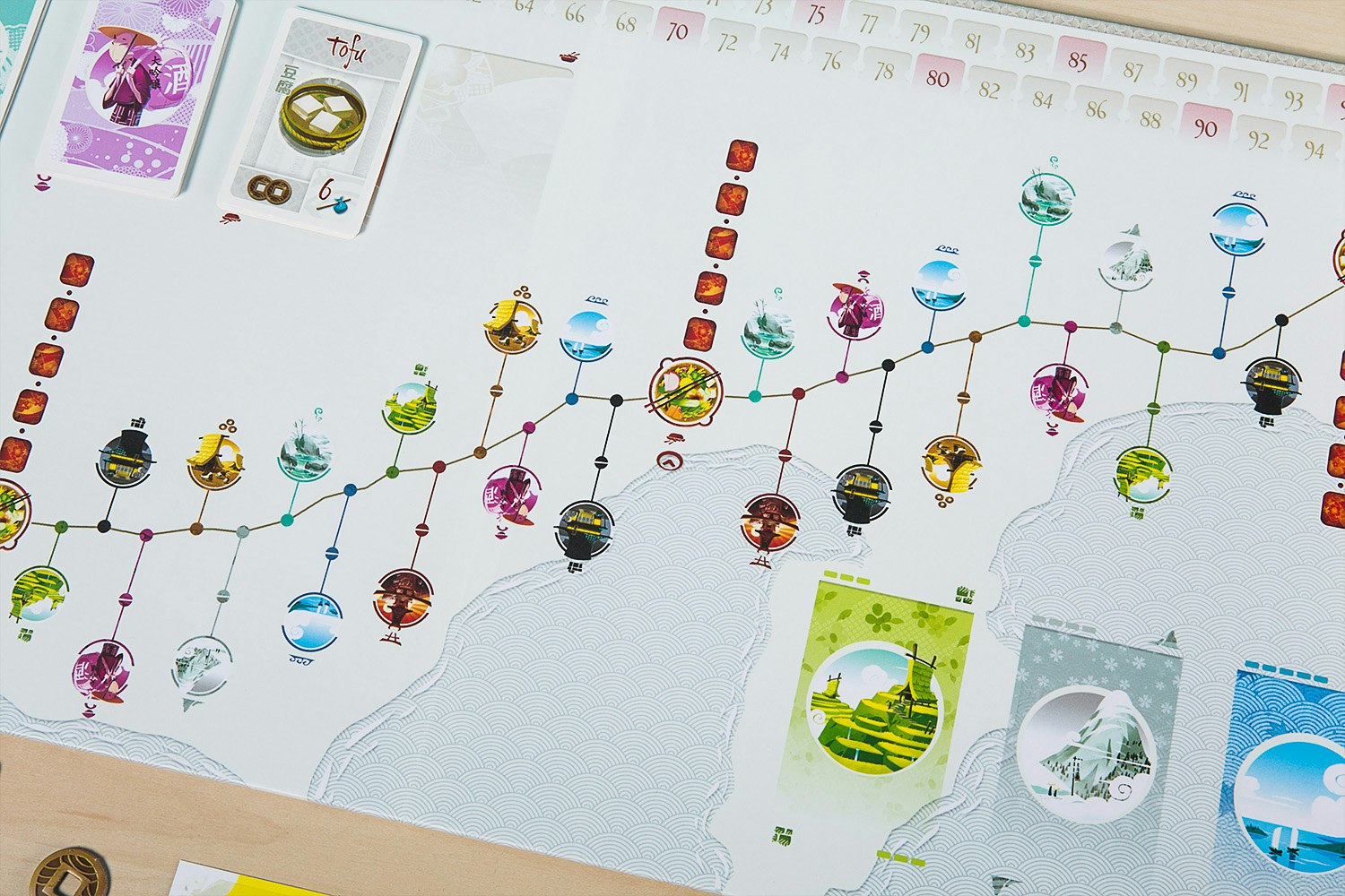 Tokaido Board Game Bundle Board Games Drop